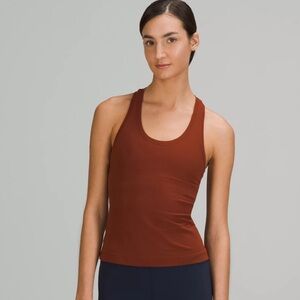 White Lululemon Cool Racerback Tank Top Nulu